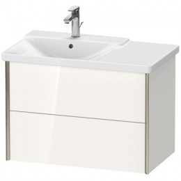 Duravit XVIU XV41070B122 Тумба подвесная 81 см Белый глянцевый