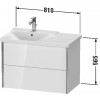 Duravit XVIU XV41070B171 Тумба подвесная 81 см Средиземноморский дуб