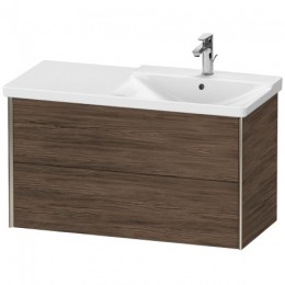 Duravit XVIU XV41380B121 Тумба подвесная 101 см Орех темный