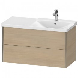Duravit XVIU XV41380B171 Тумба подвесная 101 см Средиземноморский дуб