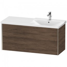 Duravit XVIU XV41390B121 Тумба подвесная 121 см Орех темный