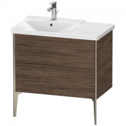 Duravit XVIU XV44940B121 Тумба напольная 80 см Орех темный
