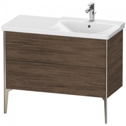 Duravit XVIU XV44980B121 Тумба напольная 100 см Орех темный