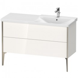 Duravit XVIU XV44990B122 Тумба напольная 120 см Белый глянцевый