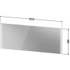 Duravit XVIU XV70390B1B1 Зеркало с подсветкой 202 см Шампань матовый
