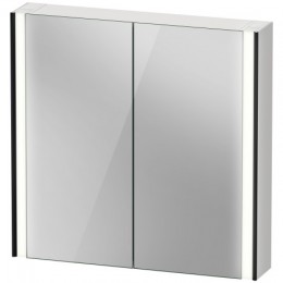 Duravit XVIU XV71320B2B2 Зеркальный шкафчик 82 см Черный матовый