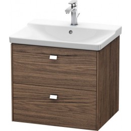 Duravit Brioso BR412001021 Тумбочка подвесная 62 см Орех темный