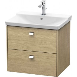 Duravit Brioso BR412001052 Тумбочка подвесная 62 см Европейский дуб