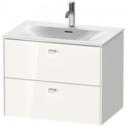 Duravit Brioso BR431102222 Тумбочка подвесная 72 см Белый глянцевый