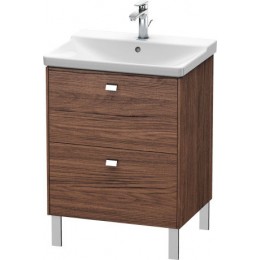 Duravit Brioso BR441001021 Тумбочка напольная 62 см Орех темный