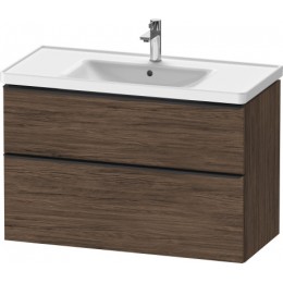 Duravit D-Neo DE435602121 Тумбочка подвесная 98 см Орех темный