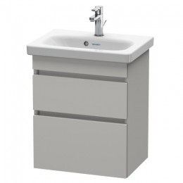 Duravit Durastyle DS640300707 Тумбочка подвесная 50 см Бетонно-серый матовый