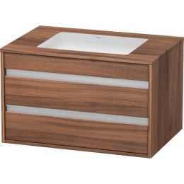 Duravit Ketho KT685407979 Тумбочка подвесная 80 см Орех натуральный