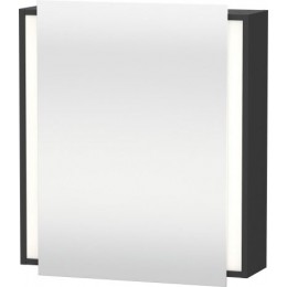 Duravit Ketho KT7530L4949 Зеркальный шкафчик 65 см Графит матовый Duravit Ketho KT7530L4949 Зеркальный шкафчик 65 см Графит матовый