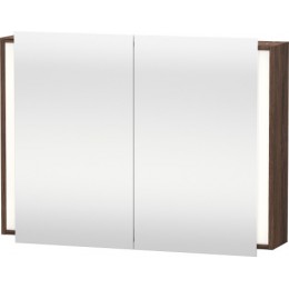 Duravit Ketho KT753202121 Зеркальный шкафчик 100 см Орех темный