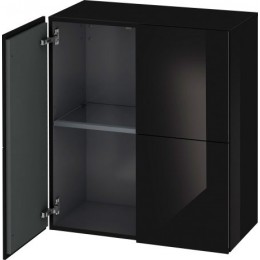 Duravit L-Cube LC117704040 Шкаф 70 см Черный глянцевый