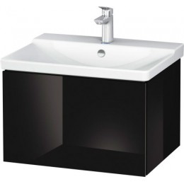 Duravit L-Cube LC614404040 Тумба подвесная 62 см Черный глянцевый