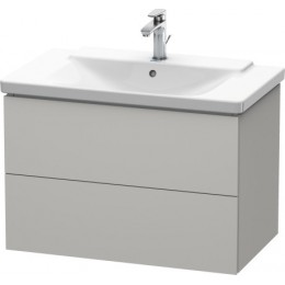 Duravit L-Cube LC624700707 Тумба подвесная 82 см Бетонно-серый матовый