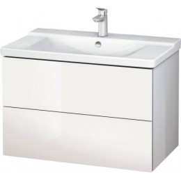 Duravit L-Cube LC624702222 Тумба подвесная 82 см Белый глянцевый