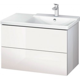Duravit L-Cube LC624902222 Тумба подвесная 82 см Белый глянцевый