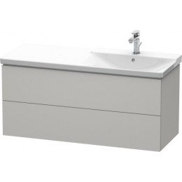 Duravit L-Cube LC625500707 Тумба подвесная 122 см Бетонно-серый матовый