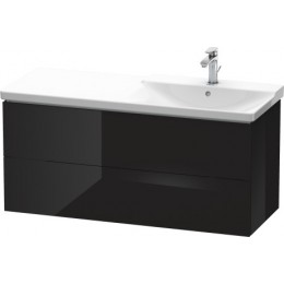 Duravit L-Cube LC625504040 Тумба подвесная 122 см Черный глянцевый