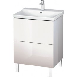 Duravit L-Cube LC660000707 Тумба напольная 62 см Бетонно-серый матовый