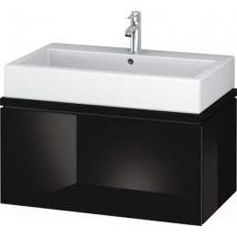 Duravit L-Cube LC681204040 Тумбочка для консоли 82 см Черный глянцевый