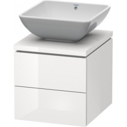 Duravit L-Cube LC681902222 Тумбочка для консоли 42 см Белый глянцевый
