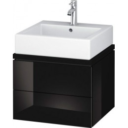 Duravit L-Cube LC682004040 Тумбочка для консоли 52 см Черный глянцевый