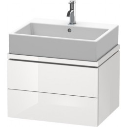 Duravit L-Cube LC682102222 Тумбочка для консоли 62 см Белый глянцевый