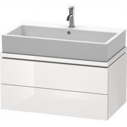 Duravit L-Cube LC682202222 Тумбочка для консоли 82 см Белый глянцевый