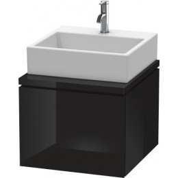 Duravit L-Cube LC682604040 Тумбочка для консоли 52 см Черный глянцевый