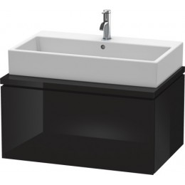 Duravit L-Cube LC682804040 Тумбочка для консоли 82 см Черный глянцевый