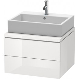 Duravit L-Cube LC683702222 Тумбочка для консоли 62 см Белый глянцевый
