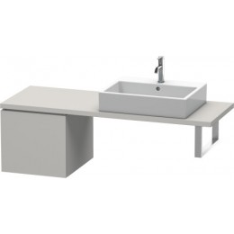 Duravit L-Cube LC684900707 Шкафчик для консоли 42 см Бетонно-серый матовый