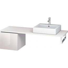 Duravit L-Cube LC684902222 Шкафчик для консоли 42 см Белый глянцевый