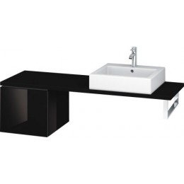 Duravit L-Cube LC684904040 Шкафчик для консоли 42 см Черный глянцевый