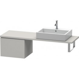 Duravit L-Cube LC685000707 Шкафчик для консоли 52 см Бетонно-серый матовый
