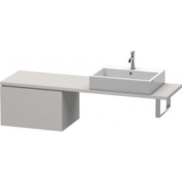 Duravit L-Cube LC685100707 Шкафчик для консоли 62 см Бетонно-серый матовый