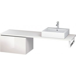 Duravit L-Cube LC685102222 Шкафчик для консоли 62 см Белый глянцевый