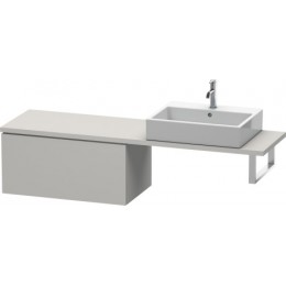 Duravit L-Cube LC685200707 Шкафчик для консоли 82 см Бетонно-серый матовый