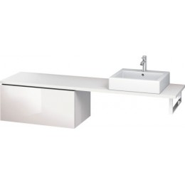 Duravit L-Cube LC685202222 Шкафчик для консоли 82 см Белый глянцевый