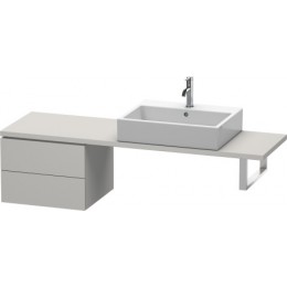 Duravit L-Cube LC686000707 Шкафчик для консоли 52 см Бетонно-серый матовый