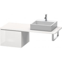 Duravit L-Cube LC686602222 Шкафчик для консоли 52 см Белый глянцевый