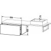 Duravit L-Cube LC686802222 Шкафчик для консоли 82 см Белый глянцевый