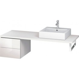 Duravit L-Cube LC687502222 Шкафчик для консоли 42 см Белый глянцевый