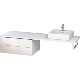 Duravit L-Cube LC687802222 Шкафчик для консоли 82 см Белый глянцевый