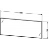Duravit L-Cube LC738600000 Зеркало с подсветкой 180 см