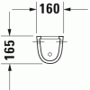 Duravit Starck 3 0865180000 Полупьедестал 16 см